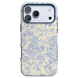 Cupid's Canvas | Periwinkle Floral Case Phone Case get.casely Bold Flex + MagSafe® iPhone 18 Pro Max 