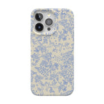 Cupid's Canvas | Periwinkle Floral Case Phone Case Casetry Classic + MagSafe® iPhone 15 Pro Max 
