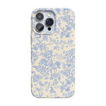 Cupid's Canvas | Periwinkle Floral Case Phone Case Casetry Classic + MagSafe® iPhone 16 Pro Max 