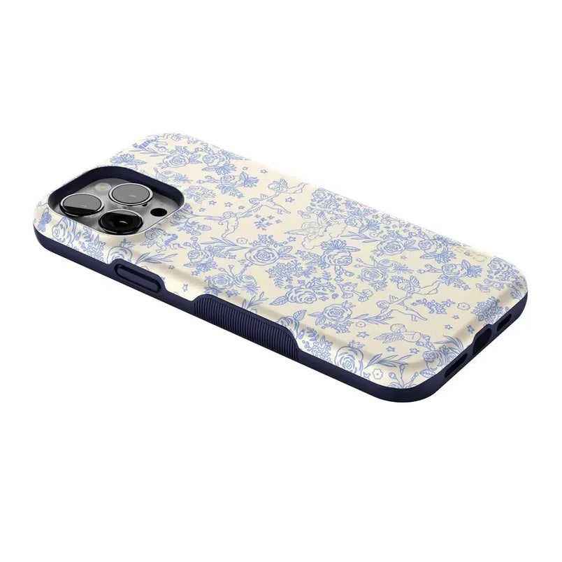 Cupid's Canvas | Periwinkle Floral Case Phone Case Casetry 