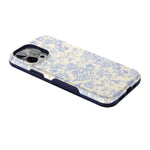 Cupid's Canvas | Periwinkle Floral Case Phone Case Casetry 