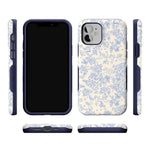 Cupid's Canvas | Periwinkle Floral Case Phone Case Casetry 