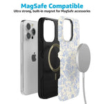 Cupid's Canvas | Periwinkle Floral Case Phone Case Casetry 