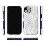 Cupid's Canvas | Periwinkle Floral Case Phone Case Casetry 