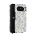 Cupid's Canvas | Periwinkle Floral Case Phone Case get.casely 