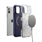 Cupid's Canvas | Periwinkle Floral Case Phone Case Casetry 