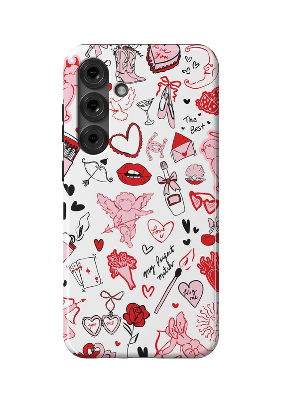 Cupid's Touch | Collage Case Phone Case Casetry Essential + MagSafe® Galaxy S25 Plus