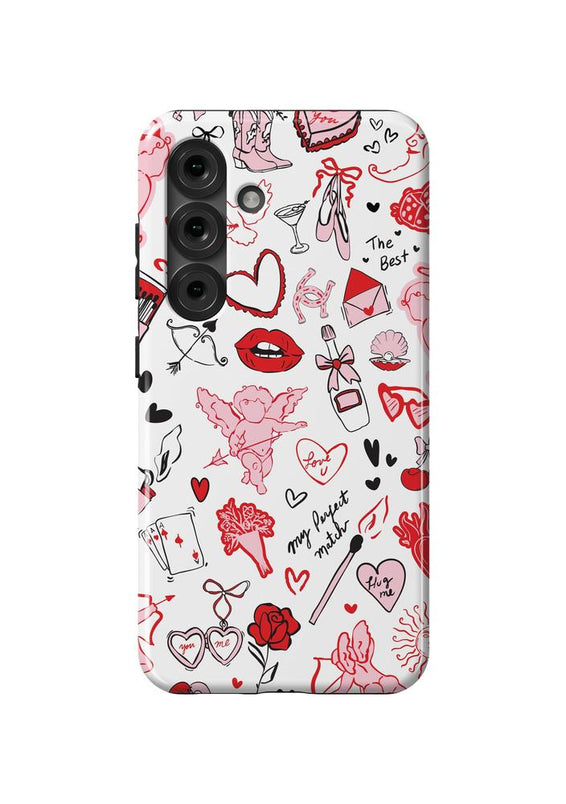 Cupid's Touch | Collage Case Phone Case Casetry Essential + MagSafe® Galaxy S25