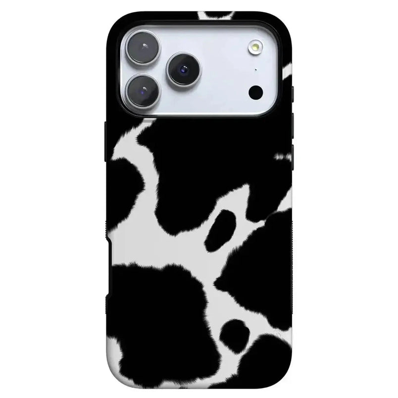Current MOOd | Cow Print Case iPhone Case get.casely Bold Flex + MagSafe® iPhone 17 Pro Max 