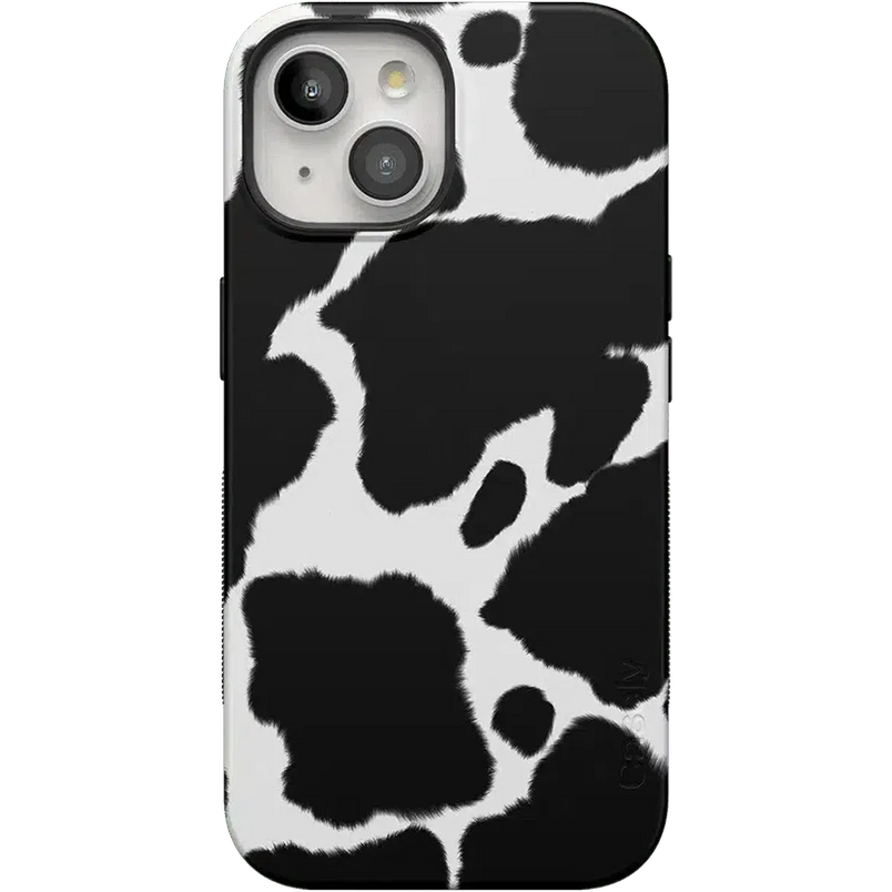 Current MOOd | Cow Print Case iPhone Case get.casely Bold + MagSafe® iPhone 15 Plus