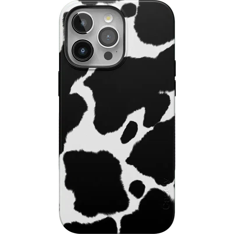 Current MOOd | Cow Print Case iPhone Case get.casely Bold + MagSafe® iPhone 15 Pro Max
