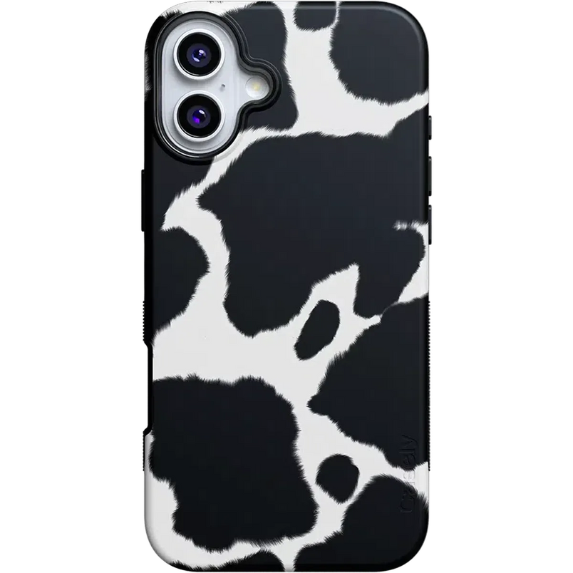Current MOOd | Cow Print Case iPhone Case get.casely Bold + MagSafe® iPhone 16 Plus
