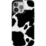 Current MOOd | Cow Print Case iPhone Case get.casely Classic + MagSafe® iPhone 15 Pro