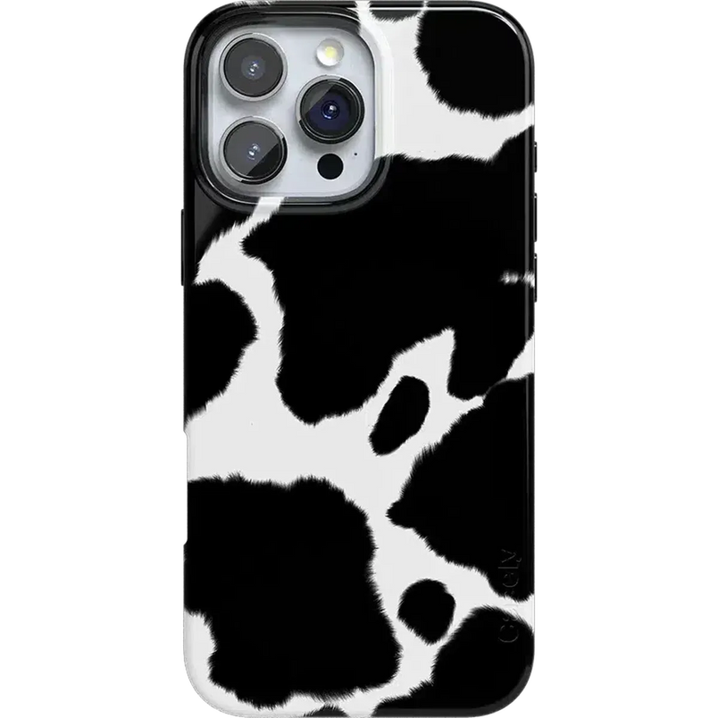 Current MOOd | Cow Print Case iPhone Case get.casely Classic + MagSafe® iPhone 16 Pro Max