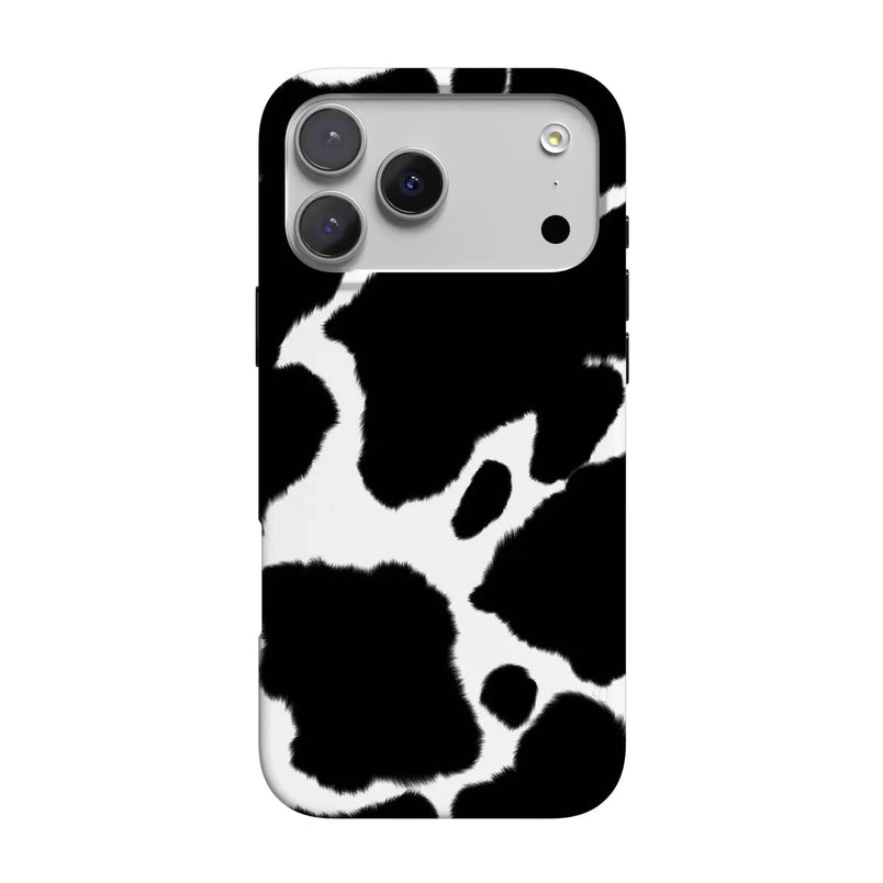 Current MOOd | Cow Print Case iPhone Case get.casely Classic + MagSafe® iPhone 17 Pro Max 