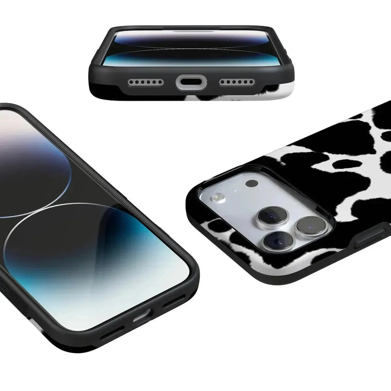 Current MOOd | Cow Print Case iPhone Case get.casely 