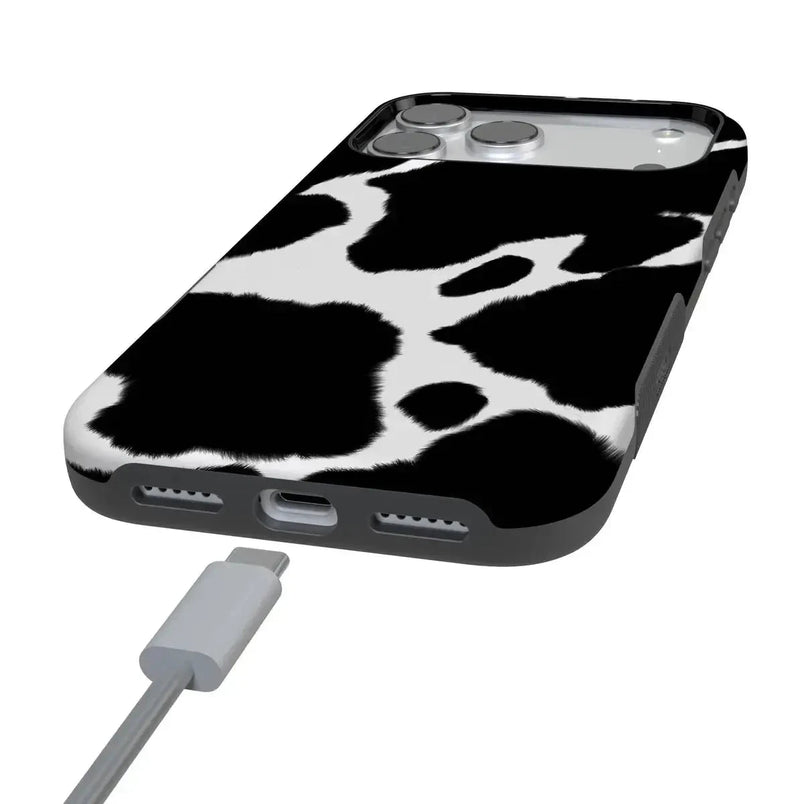 Current MOOd | Cow Print Case iPhone Case get.casely 