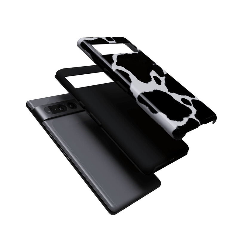 Current MOOd | Cow Print Google Pixel Case Google Pixel Case Casetry 
