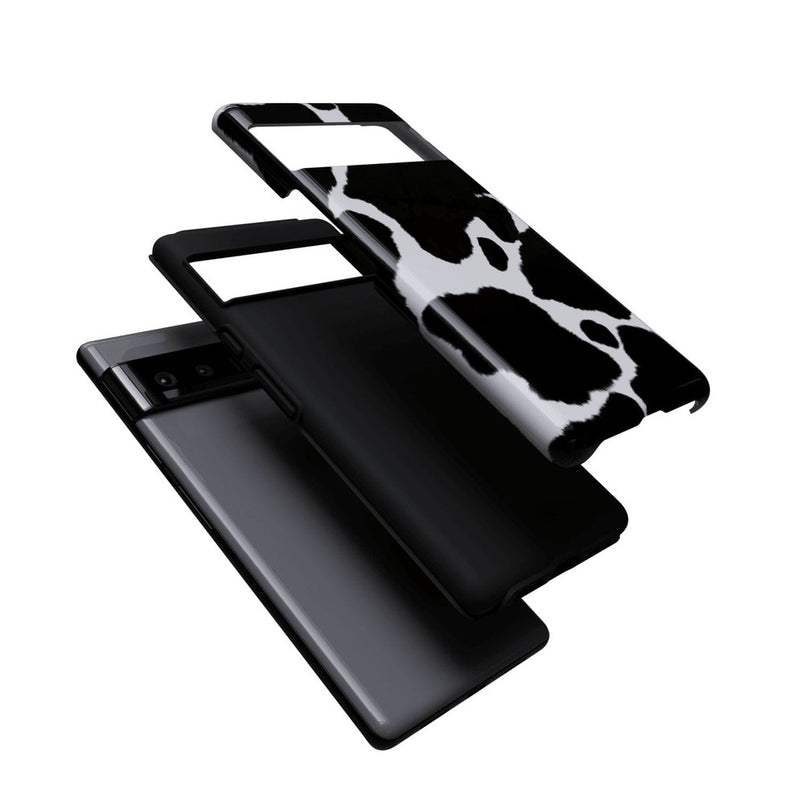 Current MOOd | Cow Print Google Pixel Case Google Pixel Case Casetry 