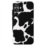 Current MOOd | Cow Print Samsung Case Samsung Case Casetry Essential + MagSafe® Galaxy S25 Plus 