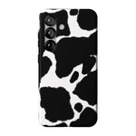 Current MOOd | Cow Print Samsung Case Samsung Case Casetry Essential + MagSafe® Galaxy S25 