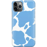 Current MOOd | Light Blue Cow Print Case iPhone Case get.casely Classic iPhone 11 Pro Max