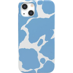 Current MOOd | Light Blue Cow Print Case iPhone Case get.casely Classic iPhone 13 Mini