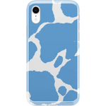 Current MOOd | Light Blue Cow Print Case iPhone Case get.casely Classic iPhone XR 