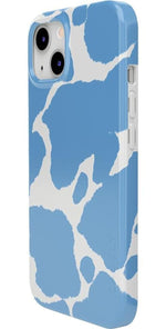 Current MOOd | Light Blue Cow Print Case iPhone Case get.casely 
