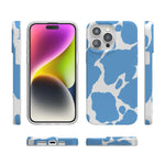 Current MOOd | Light Blue Cow Print Case iPhone Case get.casely 