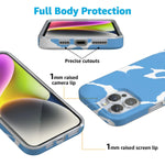 Current MOOd | Light Blue Cow Print Case iPhone Case get.casely 