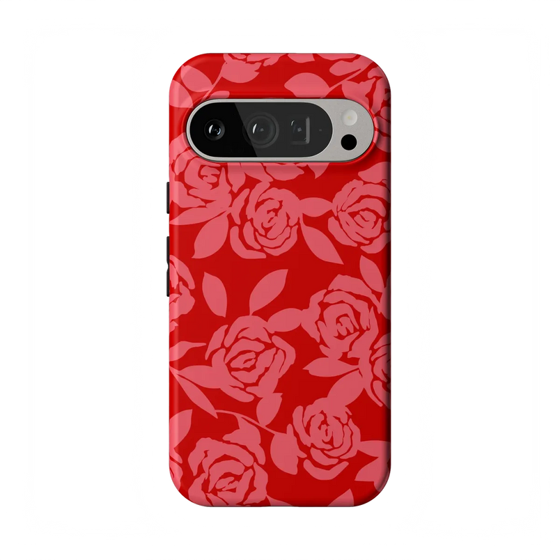 Final Rose | Red & Pink Floral Case