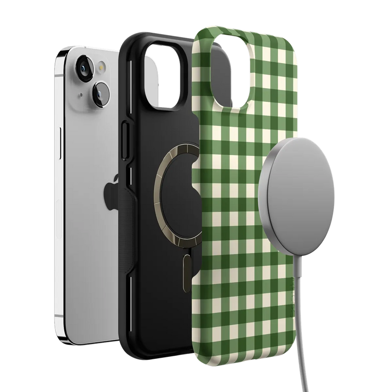 Checked Twice | Green Plaid Case