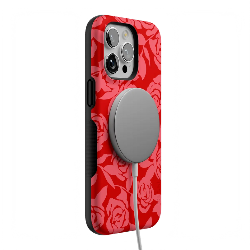 Final Rose | Red & Pink Floral Case