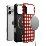 Checked Twice | Red Plaid Case