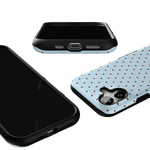 On the Dot | Blue Polka Dot Case