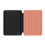 Perfect Stripes | Orange & Pink Stripes Kindle Case