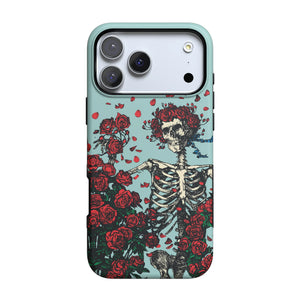 Forever Grateful | Grateful Dead Skeleton Floral Case