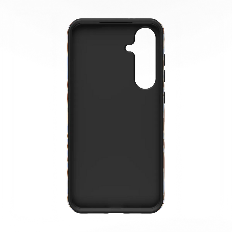 Untamed | Brown & Blue Zebra Case