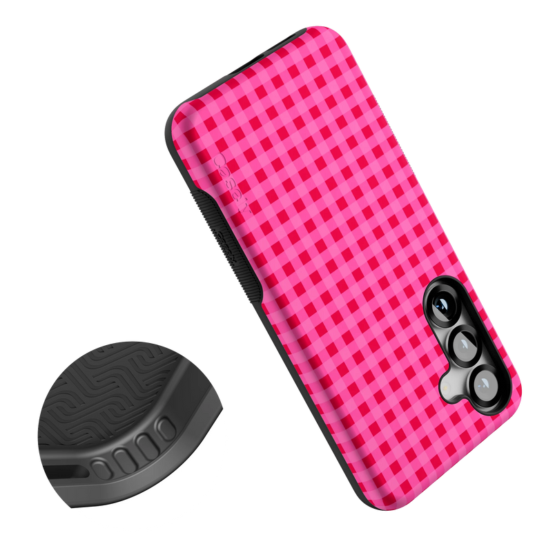 Sweet Jam | Hot Pink Gingham Case