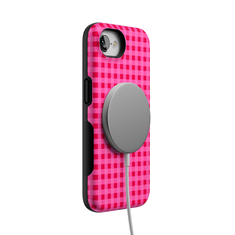 Sweet Jam | Hot Pink Gingham Case