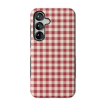 Sweet Jam | Red Gingham Case - Galaxy S25 Plus