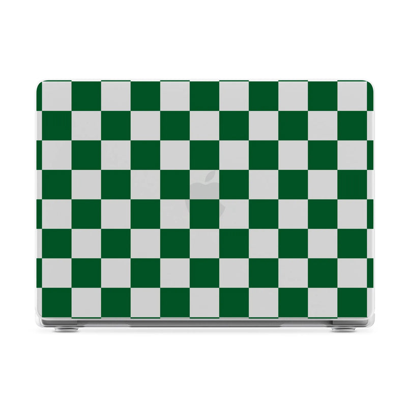 Fit Check | Green Checkerboard Laptop Shell