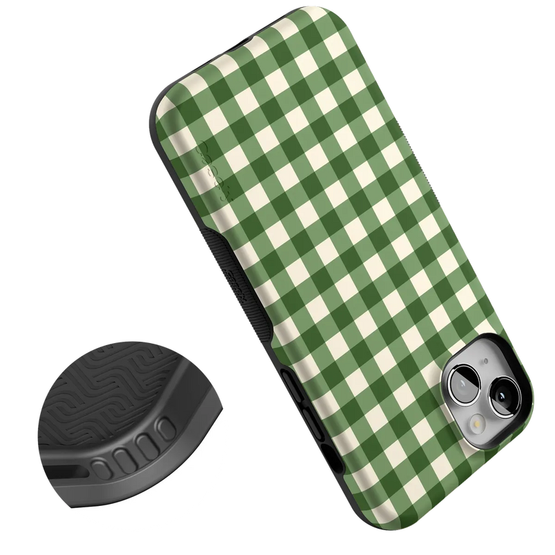 Checked Twice | Green Plaid Case