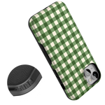 Checked Twice | Green Plaid Case