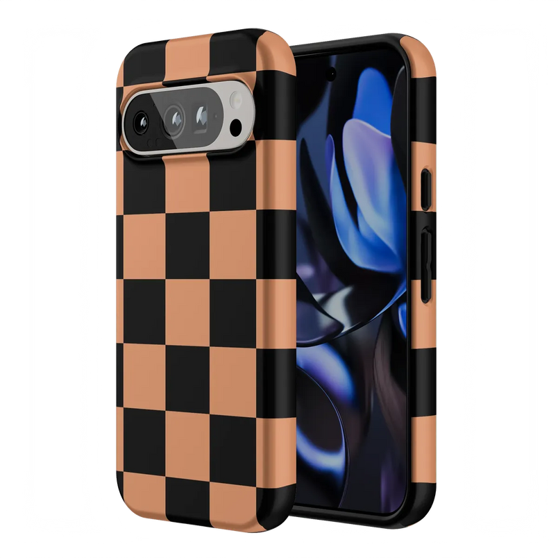 Fit Check | Black & Brown Checkerboard Case