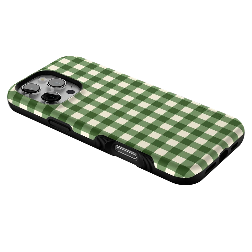 Checked Twice | Green Plaid Case