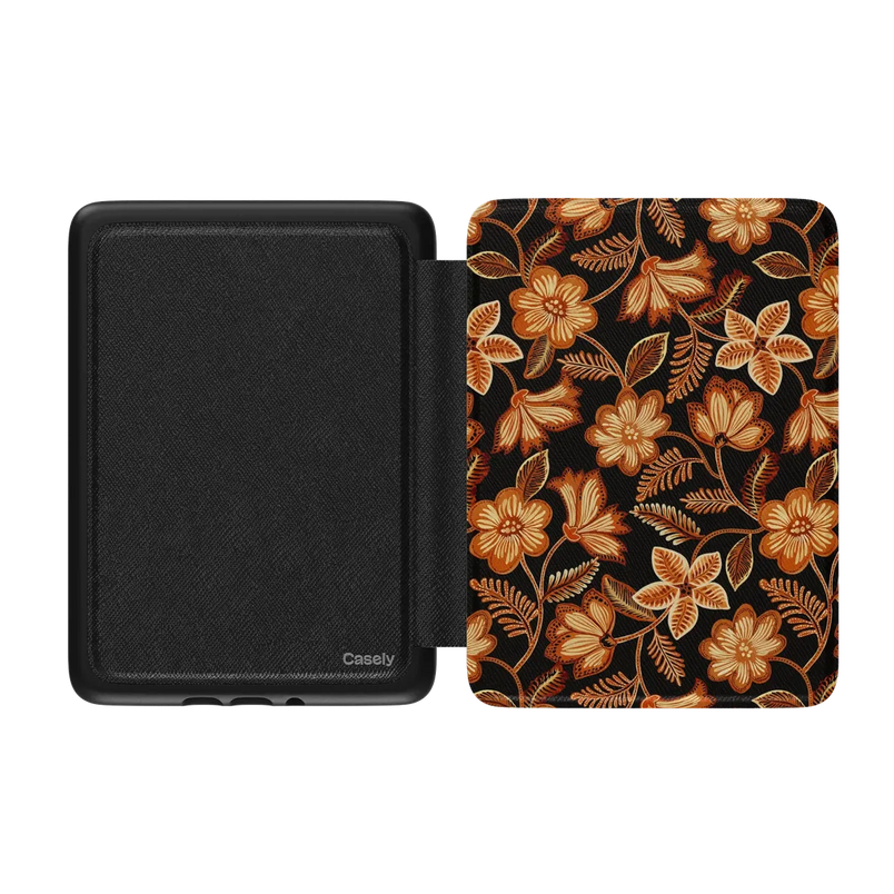 Maple Flowers | Floral Foliage Kindle Case