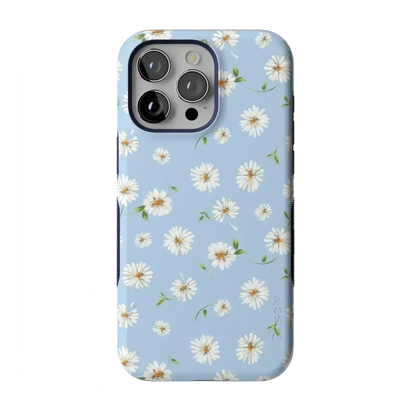 Daisy Daydream | Baby Blue Floral Case iPhone Case get.casely Bold Flex + MagSafe® iPhone 15 Pro Max 