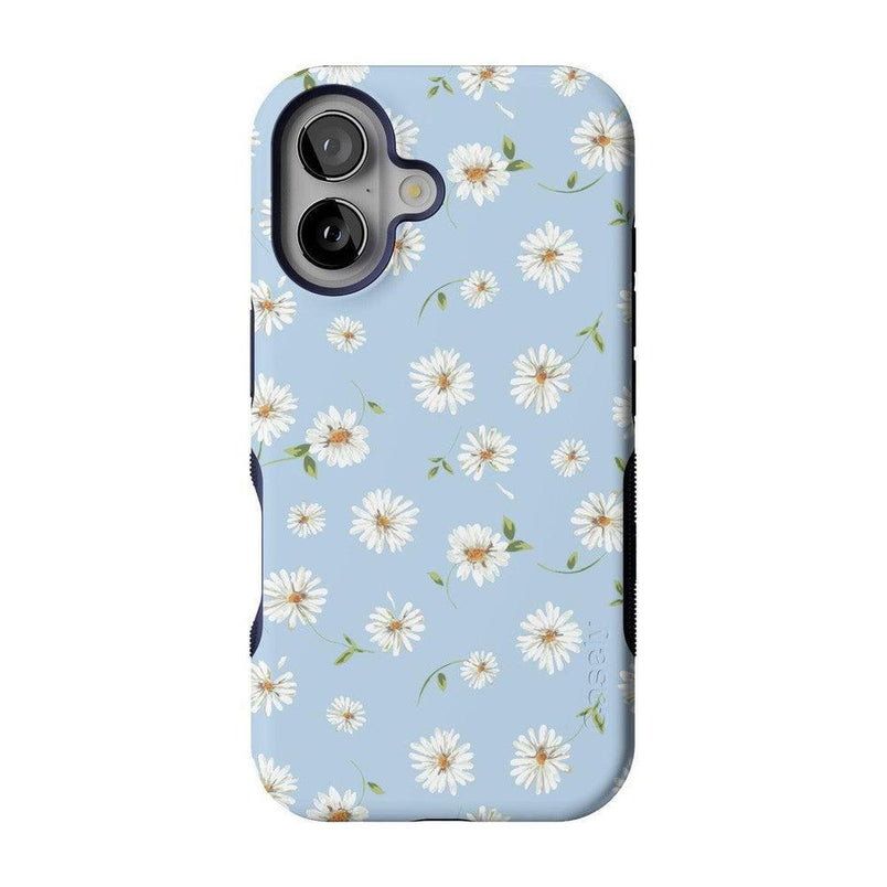 Daisy Daydream | Baby Blue Floral Case iPhone Case get.casely Bold + MagSafe® iPhone 16 Plus